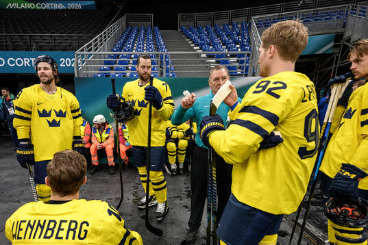 Adrian Kempe, Alexander Wennberg, Victor Hedman, Gabriel