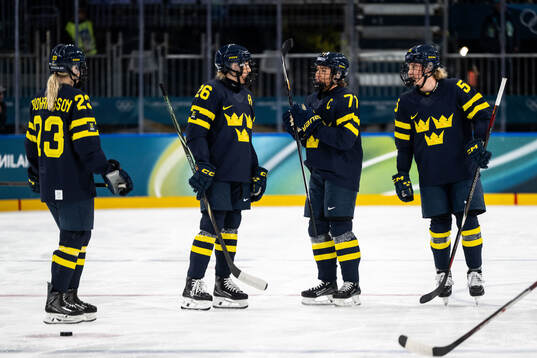 Thea Johansson, Hanna Olsson, Anna Kjellbin and Jenna