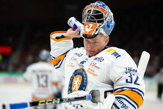 Växjös målvakt Ludvig Persson