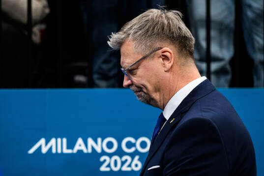 Head coach Jukka Jalonen in the men's ice hockey game