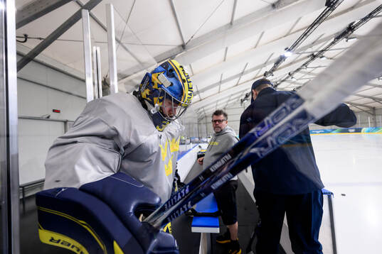 Goaltender Filip Gustavsson