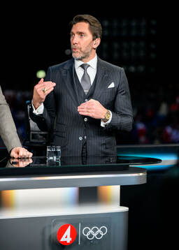 Henrik Lundqvist of Swedish broadcaster TV4