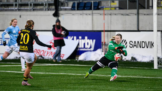 Gefle IFs målvakt Elin Gripenberg