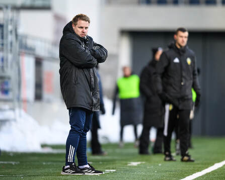 Gefle IFs tränare Marcus Larsson