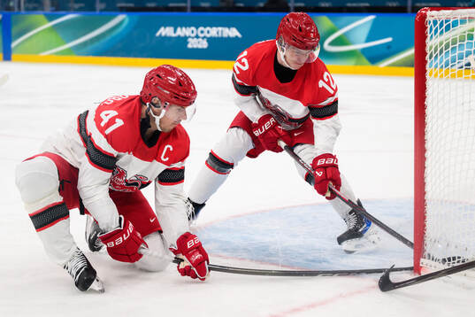 Jesper Jensen Aabo and Oscar Mølgaard of Denmark when Matt