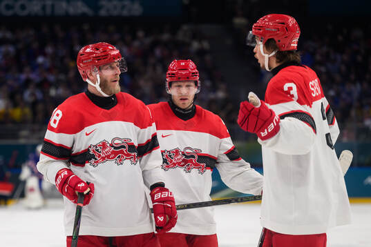 Nicholas B Jensen, Lars Eller and Malte Setkov of of