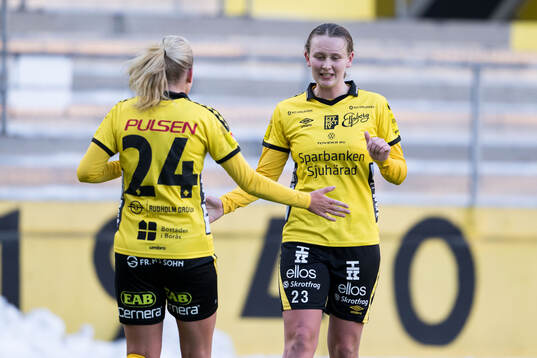 Elfsborgs Ellen Nilsson jublar