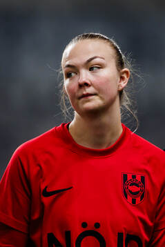 Brommapojkarnas målvakt Clara Ekstrand