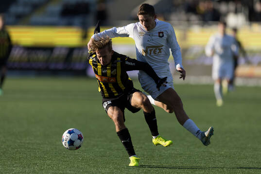 Häckens Pontus Dahbo och Örgrytes Anton Andreasson