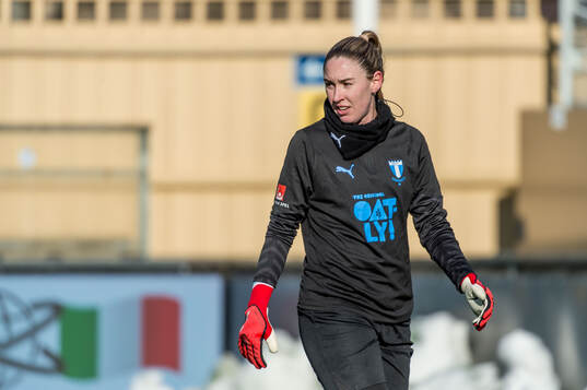 Malmö FFs målvakt Moa Öhman
