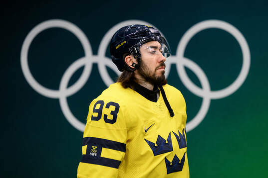 Mika Zibanejad of Sweden