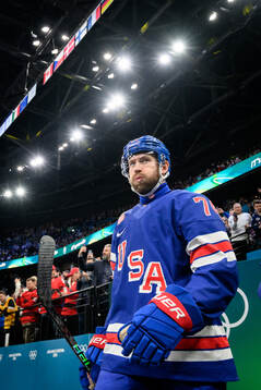 Jaccob Slavin of USA