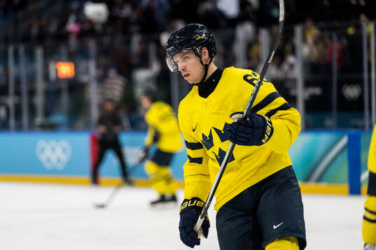 Jesper Bratt of Sweden