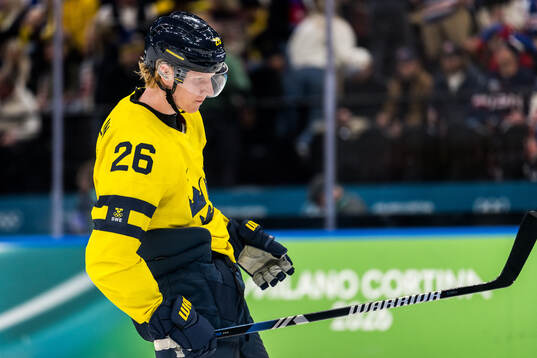 Rasmus Dahlin of Sweden in the men's ice hockey