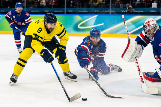 Filip Forsberg of Sweden as well as Jaccob Slavin and