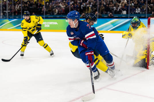 Brady Tkachuk of USA as well as Philip Broberg and