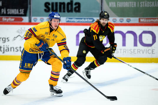Djurgårdens Colby Sissons och Brynäs Axel Jonsson-Fjällby
