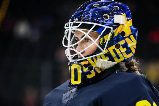 Goaltender Emma Söderberg of Sweden