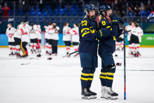 Bla gjennom flere bilder av 2026 Winter Olympics, Women's Ice Hockey, Bronze Game, Switzerland - Sweden
