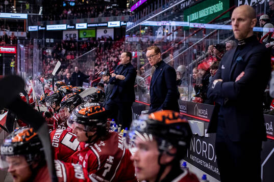 Örebros assisterande tränare Marcus Weinstock, tränare