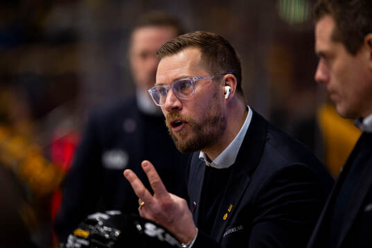 Skellefteås assisterande tränare Andreas Falk
