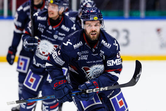 Linköpings Oscar Fantenberg jublar