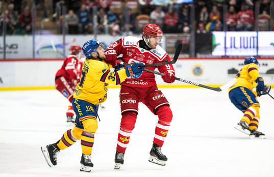 Djurgårdens Jesper Pettersson och Timrås Magnus