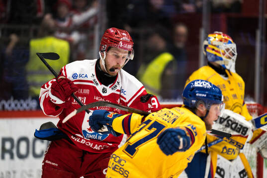 Timrås Marcus Westfält och Djurgårdens Jesper Pettersson