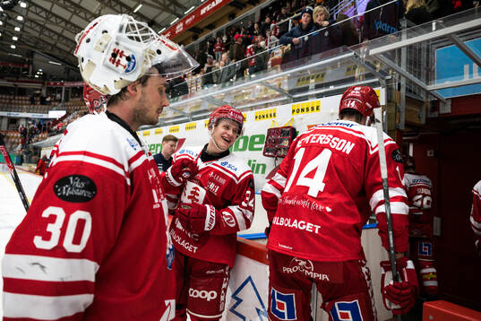 Timrås Alfons Freij jublar