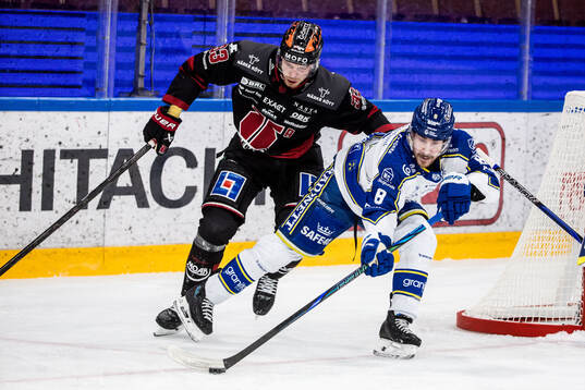 Örebros Milton Oscarson och Leksands Matt Caito