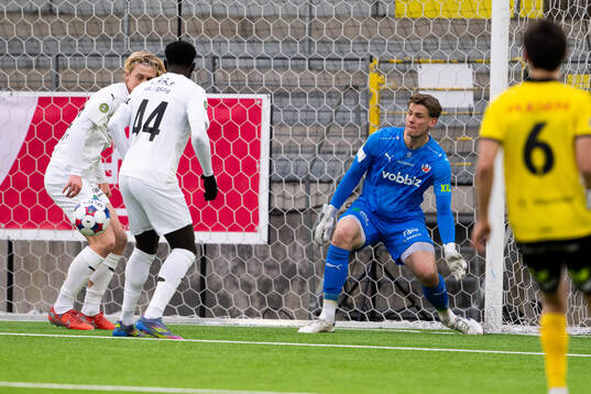 Helsingborgs målvakt Johan Brattberg