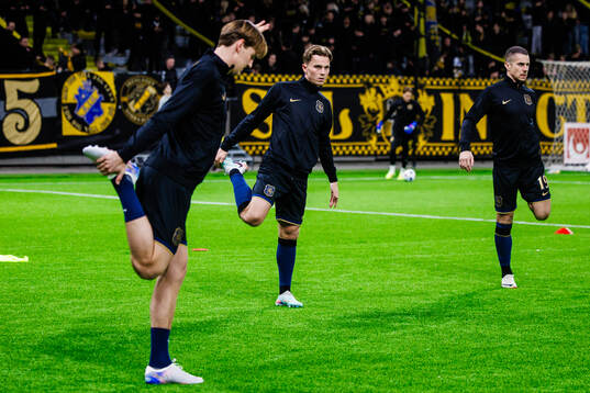 AIKs Erik Hovden Flataker och Dino Besirovic