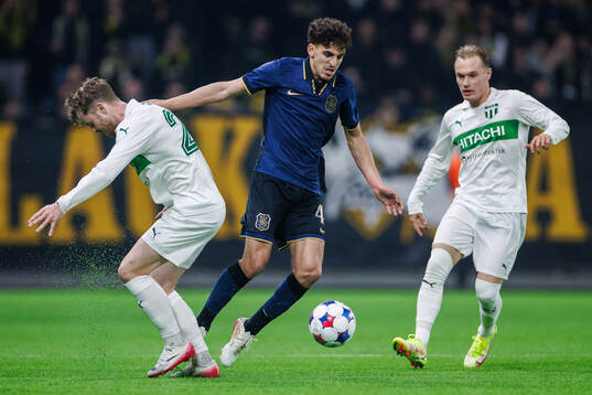 AIKs Taha Ayari och Västerås Victor Wernersson