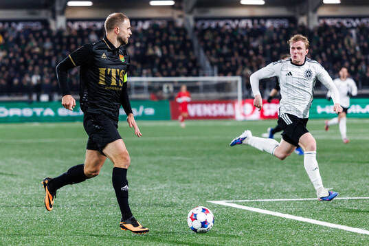 GAIS Gustav Lundgren och Landskronas Gustaf Westström