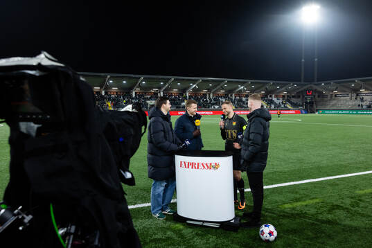 GAIS Gustav Lundgren i Expressens studio