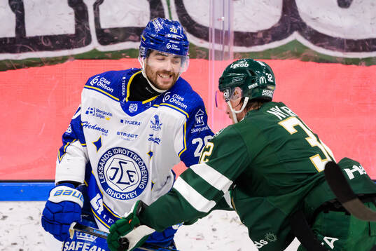 Leksands Nolan Stevens och Färjestads Magnus Nygren