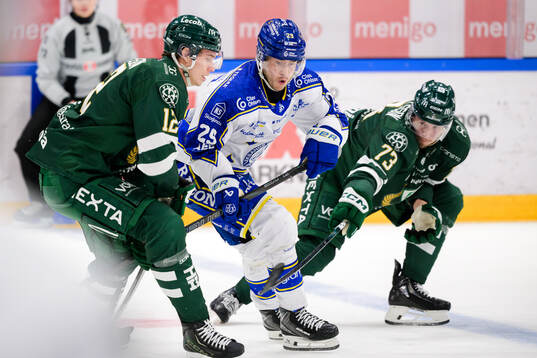 Färjestads Christoffer Jansson och Adam Ollas Mattsson