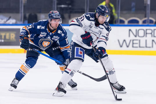 Växjös Dylan Mclaughlin och Linköpings Markus Ljungh