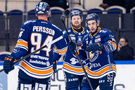 Växjös Joel Persson, Lucas Elvenes och Reid Gardiner
