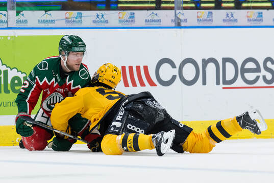 Frölundas Christian Folin och Skellefteås Arvid Lundberg