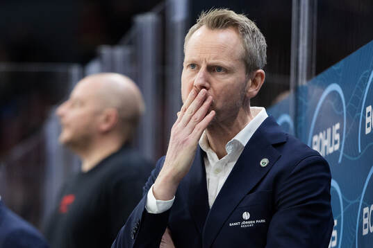 Frölundas tränare Robert Ohlsson