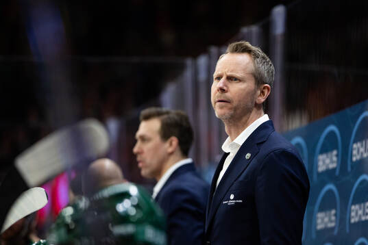 Frölundas tränare Robert Ohlsson