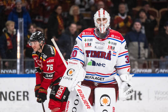 Timrås målvakt Jacob Johansson