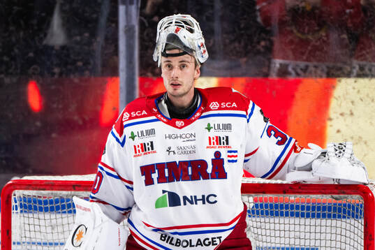 Timrås målvakt Jacob Johansson