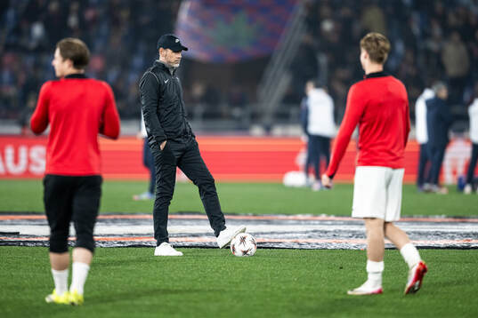 Head coach Freyr Alexandersson of Brann