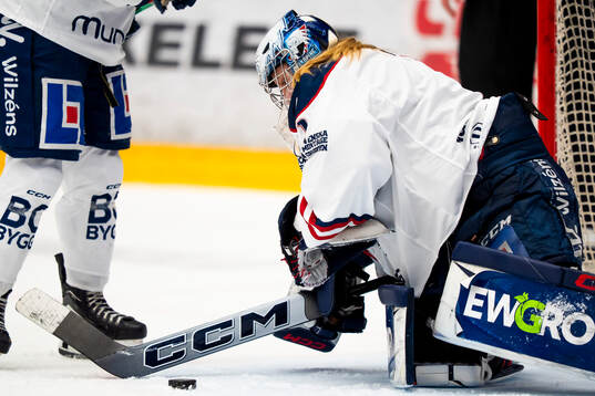 Linköpings målvakt Ebba Svensson Träff