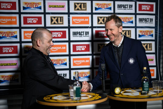 Brynäs tränare Niklas Gällstedt och Frölundas tränare