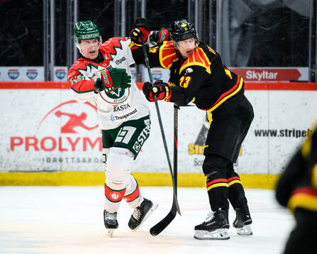 Frölundas Tom Nilsson och Brynäs Oskar Lindblom