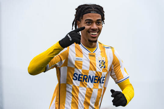 IFK Göteborgs Sebastian Clemmensen jublar