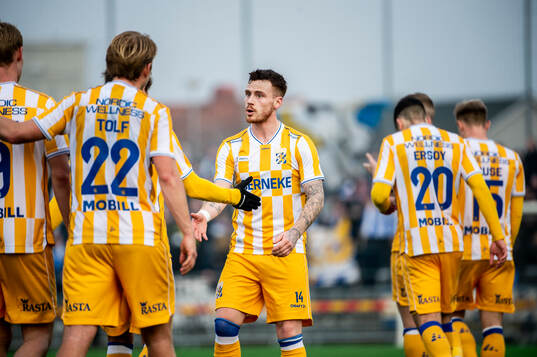 IFK Göteborgs Tobias Heintz jublar